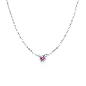 BROKEN Tiffany and Co Elsa Peretti Pink Sapphire